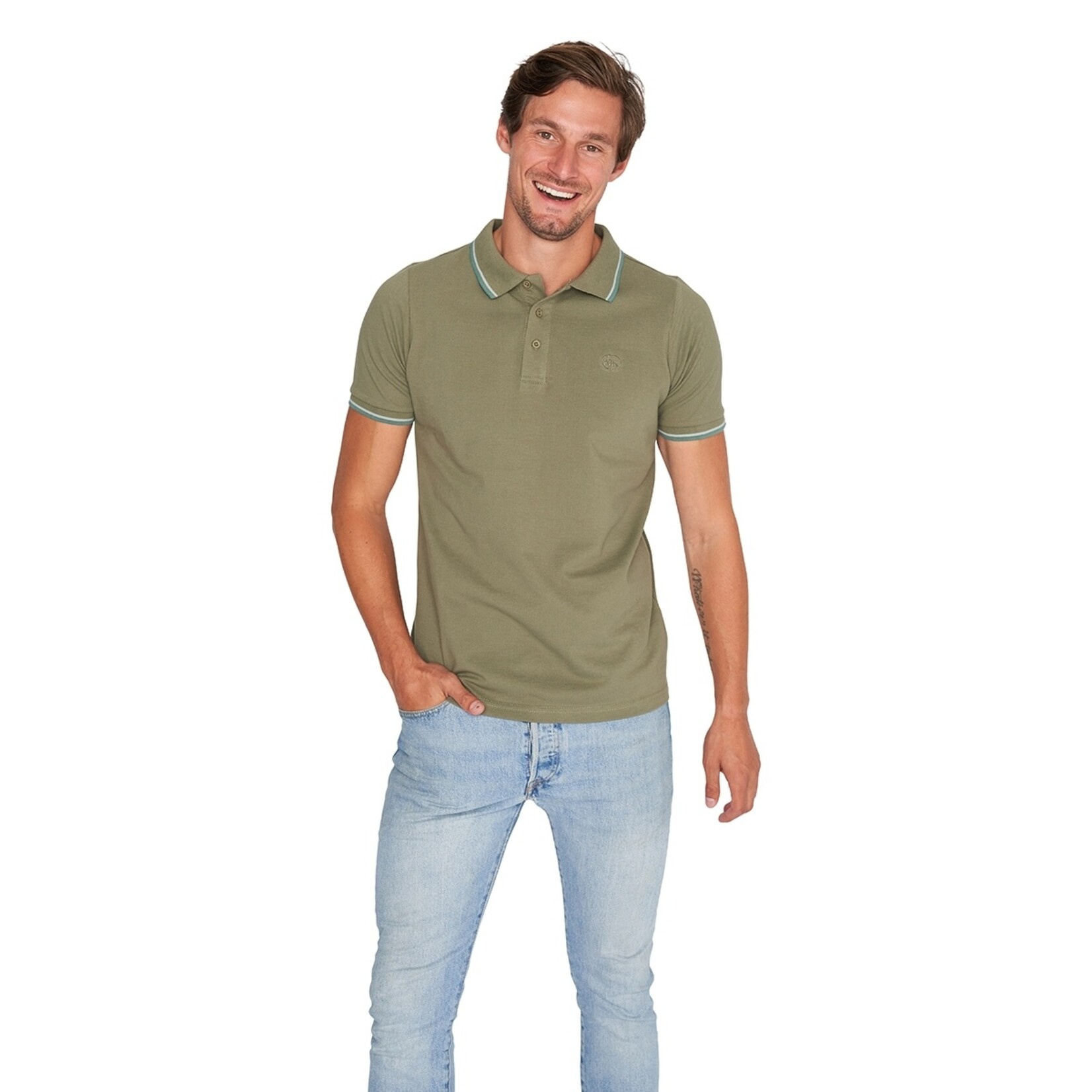 Mario Russo Mario Russo Edward Polo Shirt Heren - Regular Fit - 100% Katoen