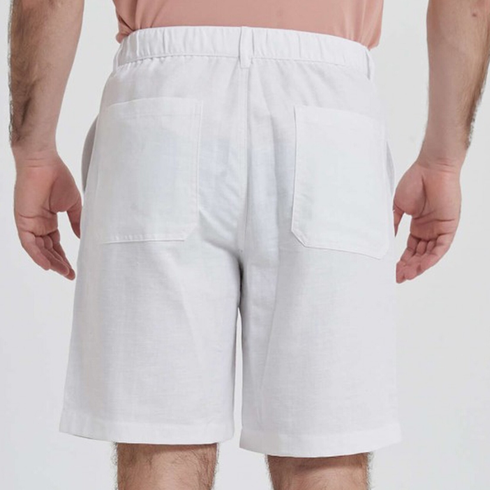 William de Faye William de Faye Linnen Chino Shorts – Korte Broek voor Heren