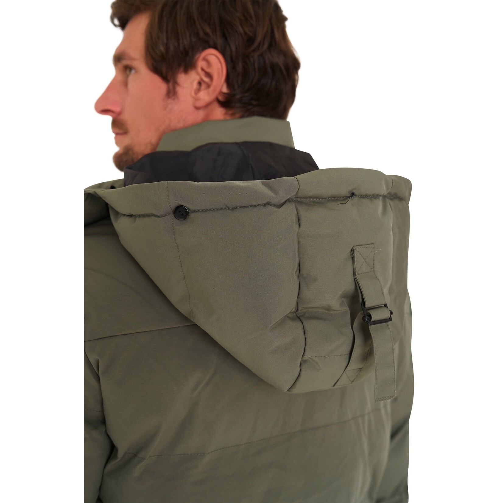 Mario Russo Mario Russo Ranger Jacket Winterjas met Afneembare Capuchon