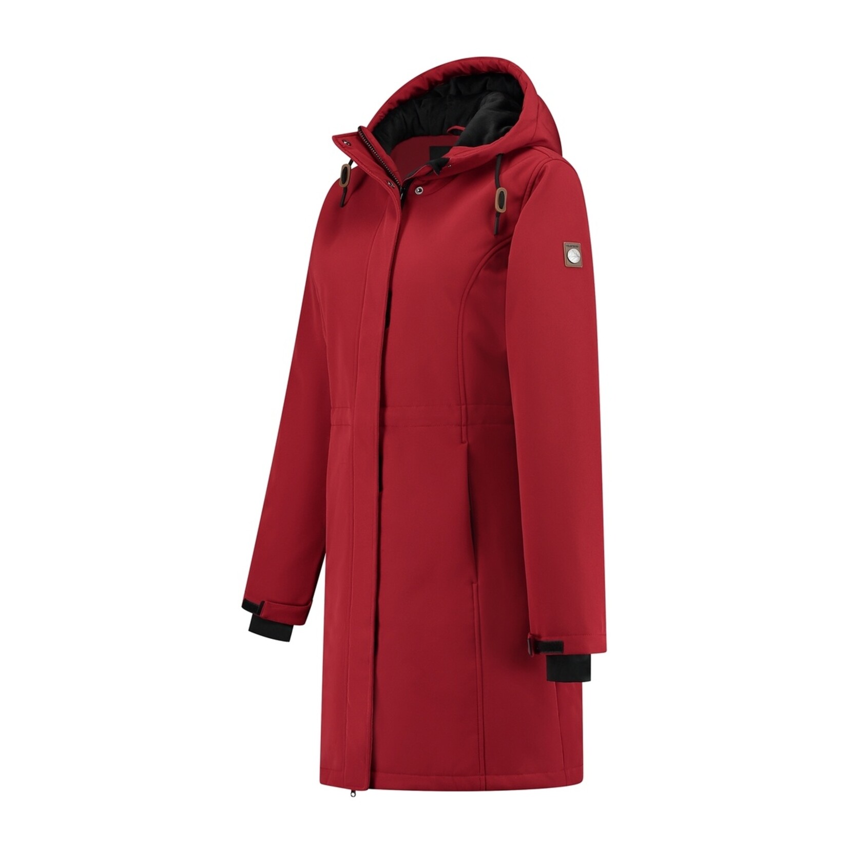 Travelin' Travelin’ Enrike Halflange Softshell Winterjas voor Dames - Waterdicht