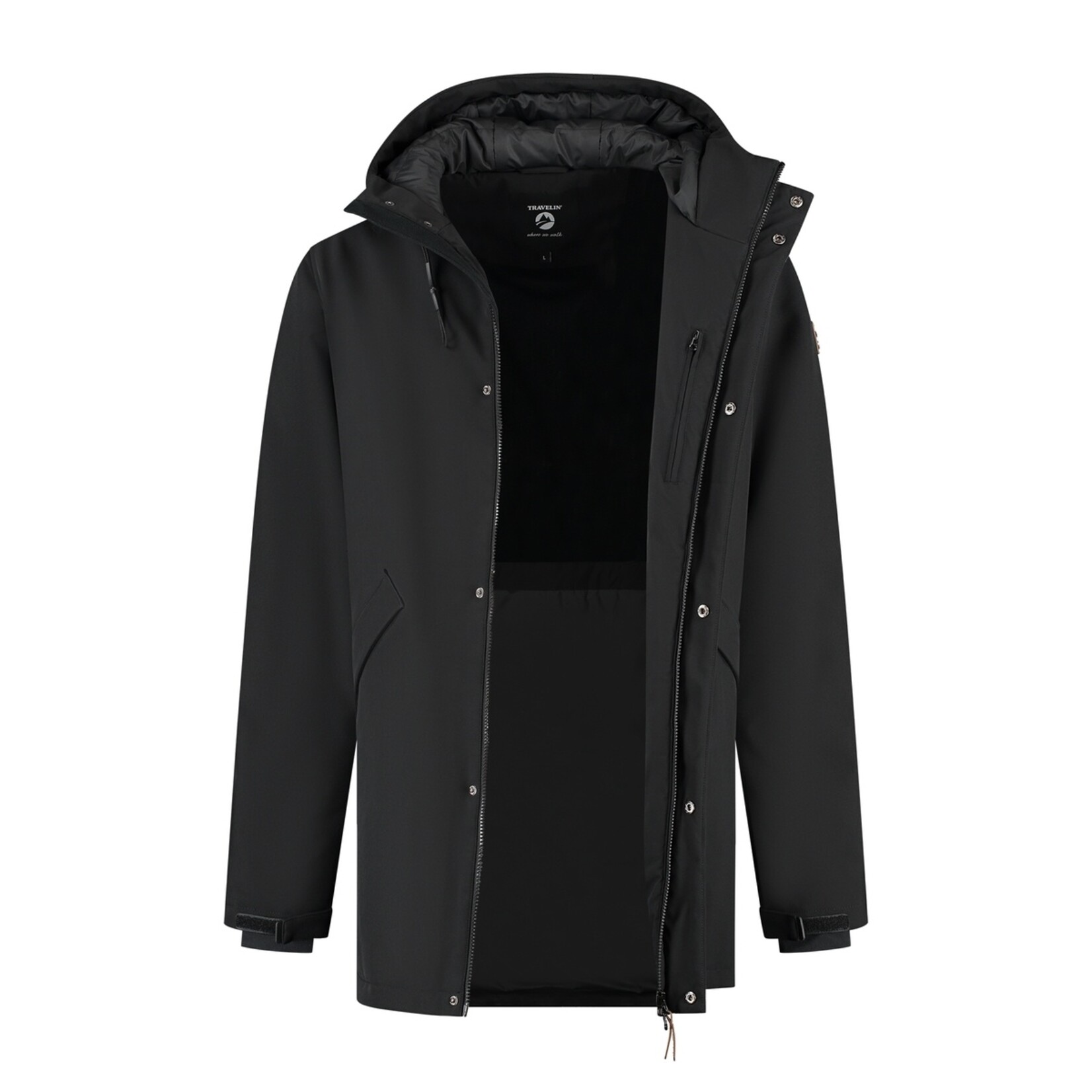 Travelin' Travelin’ Enok Softshell Winterjas voor Heren - Water- en Winddicht