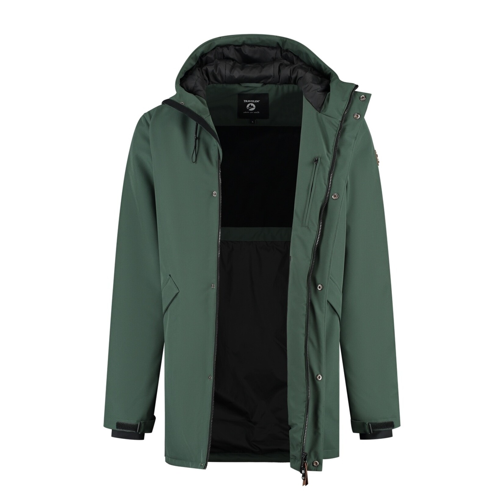Travelin' Travelin’ Enok Softshell Winterjas voor Heren - Water- en Winddicht