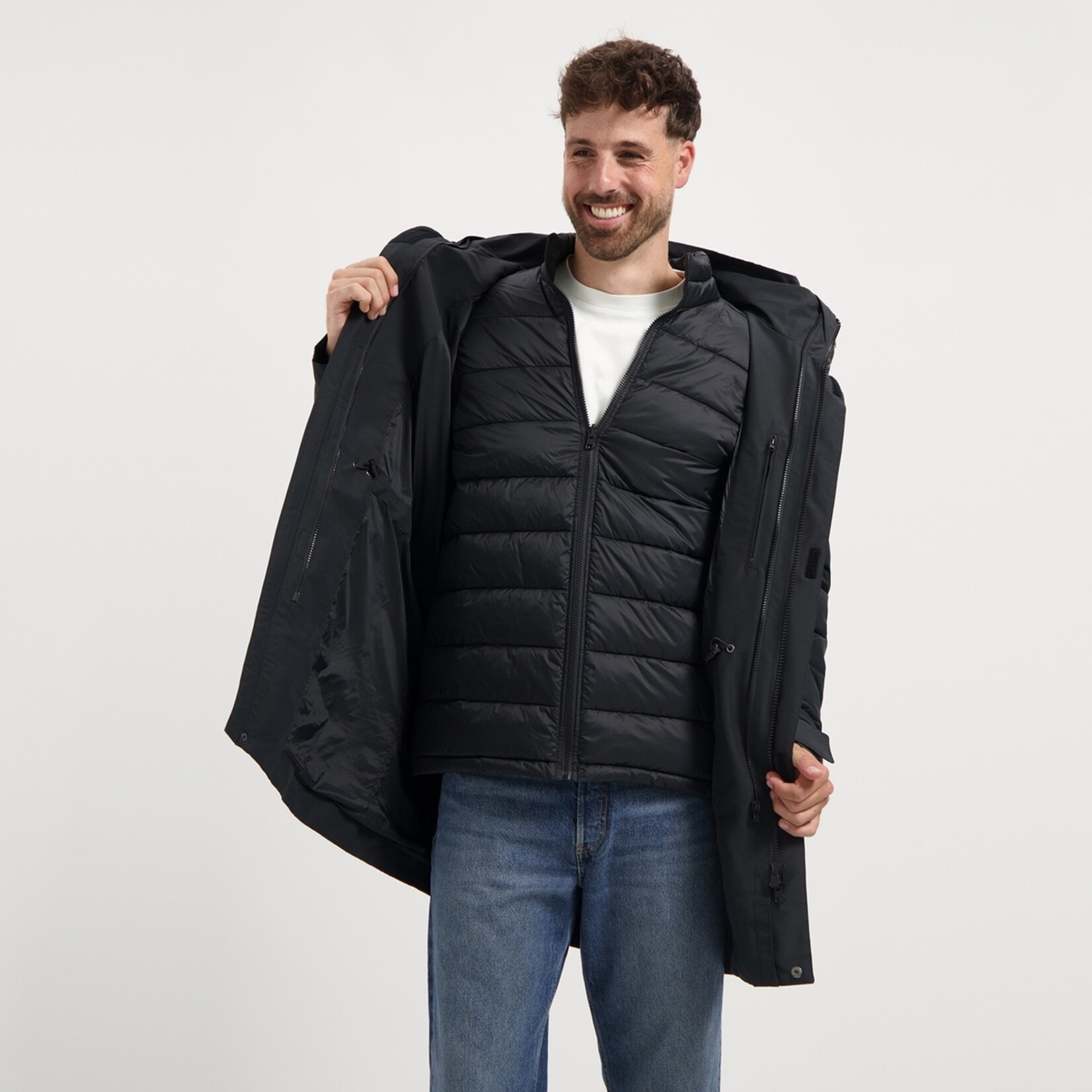 Travelin' Travelin’ Hoyt 3-in-1 Winterjas voor Heren - Binnen- en Buitenjas