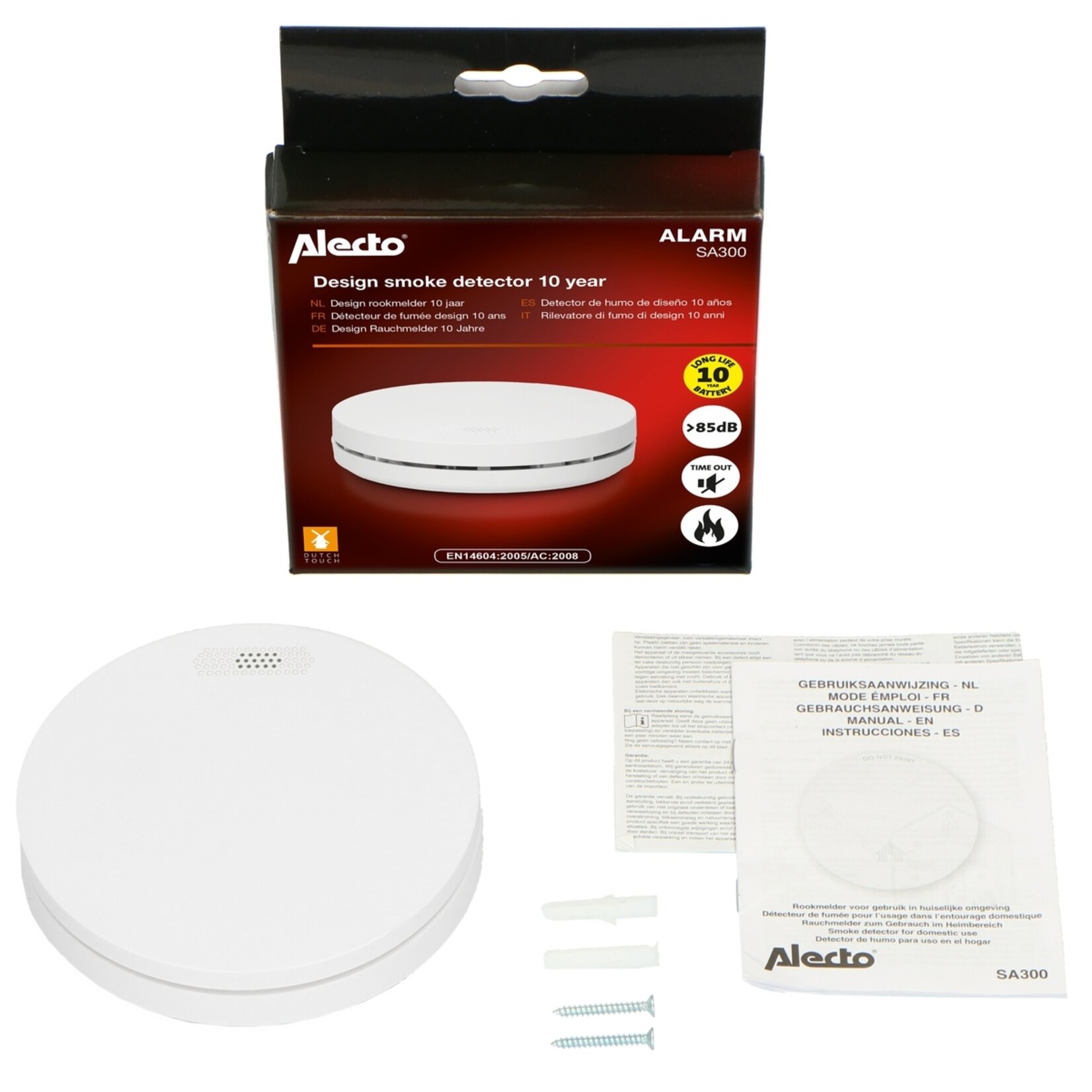 Alecto Alecto Rookmelders met Magnetische Montage