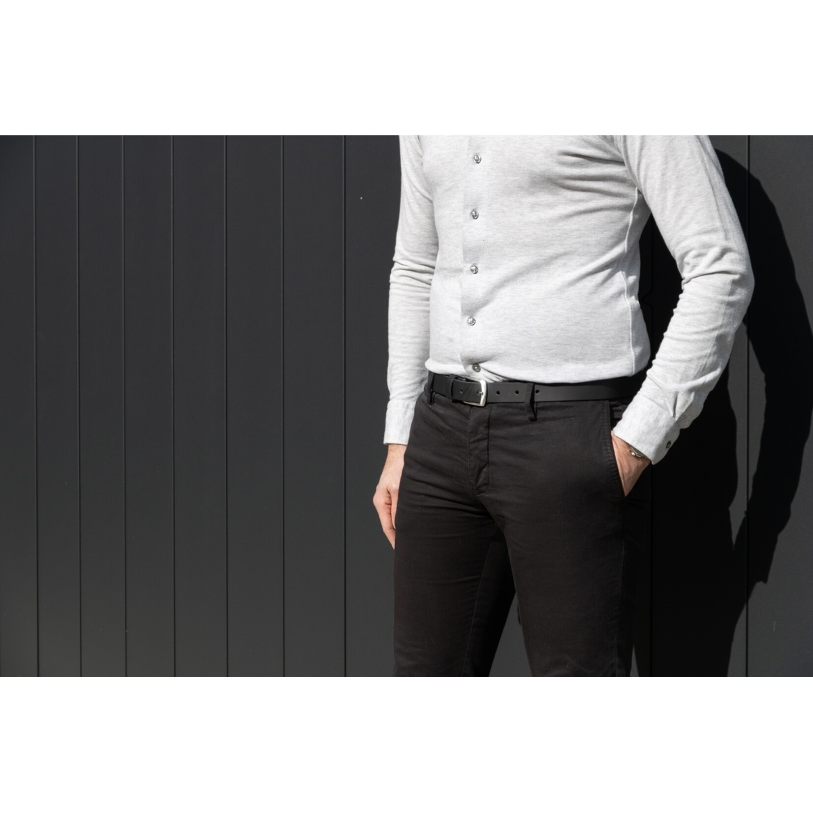 DSTRCT DSTRCT Geklede Heren Riemen van Leer - Set van 3 Stuks