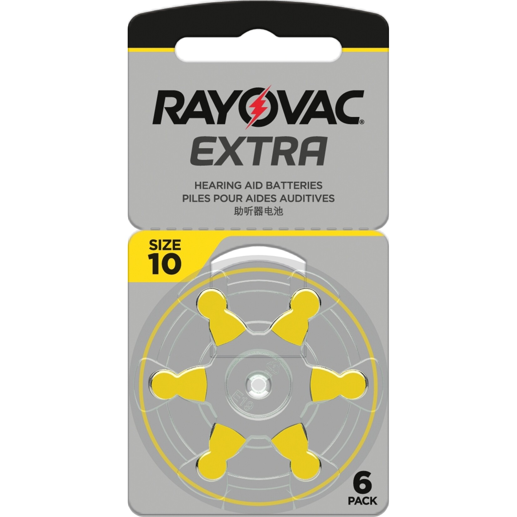 Rayovac Rayovac Extra Hoortoestelbatterijen – Gehoorbatterijen - 60 Stuks