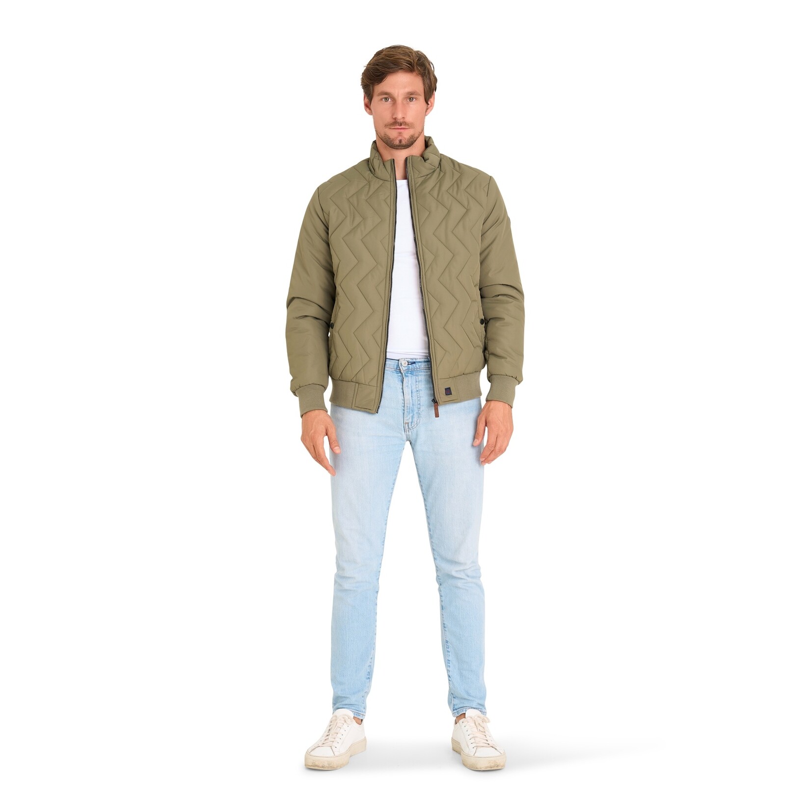 Mario Russo Mario Russo Aviation Jacket Overgangsjas - Comfortabele Tussenjas