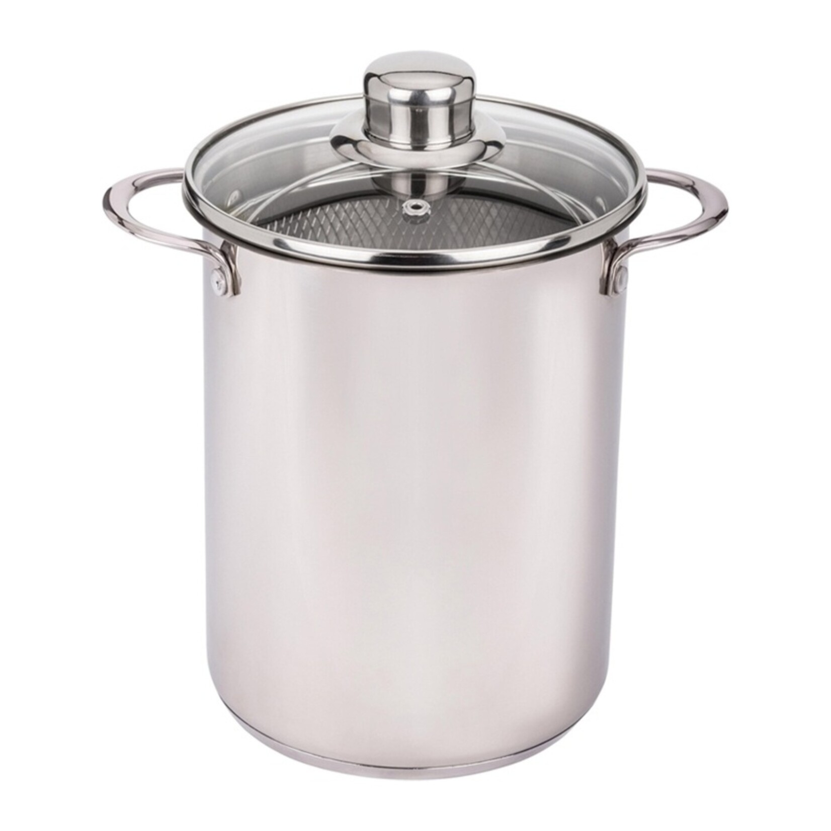 Smile MPM MGK‑09 Aspergepan 4,2L met RVS Inzet en Glasdeksel - Inductie