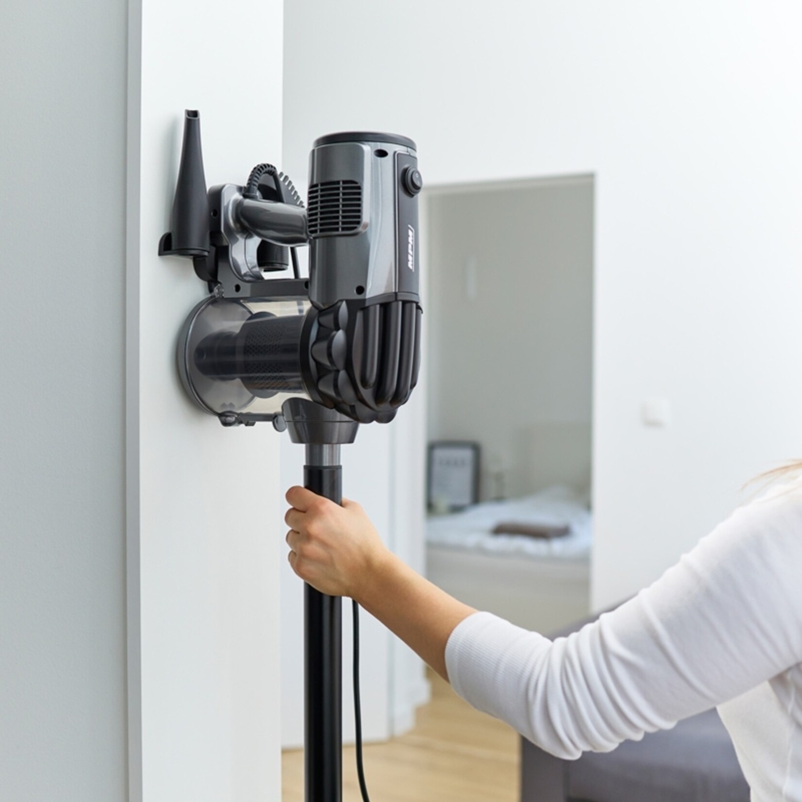 MPM MPM MOD‑39 Steelstofzuiger 2‑in‑1 Zakloos met HEPA‑filter - 600W