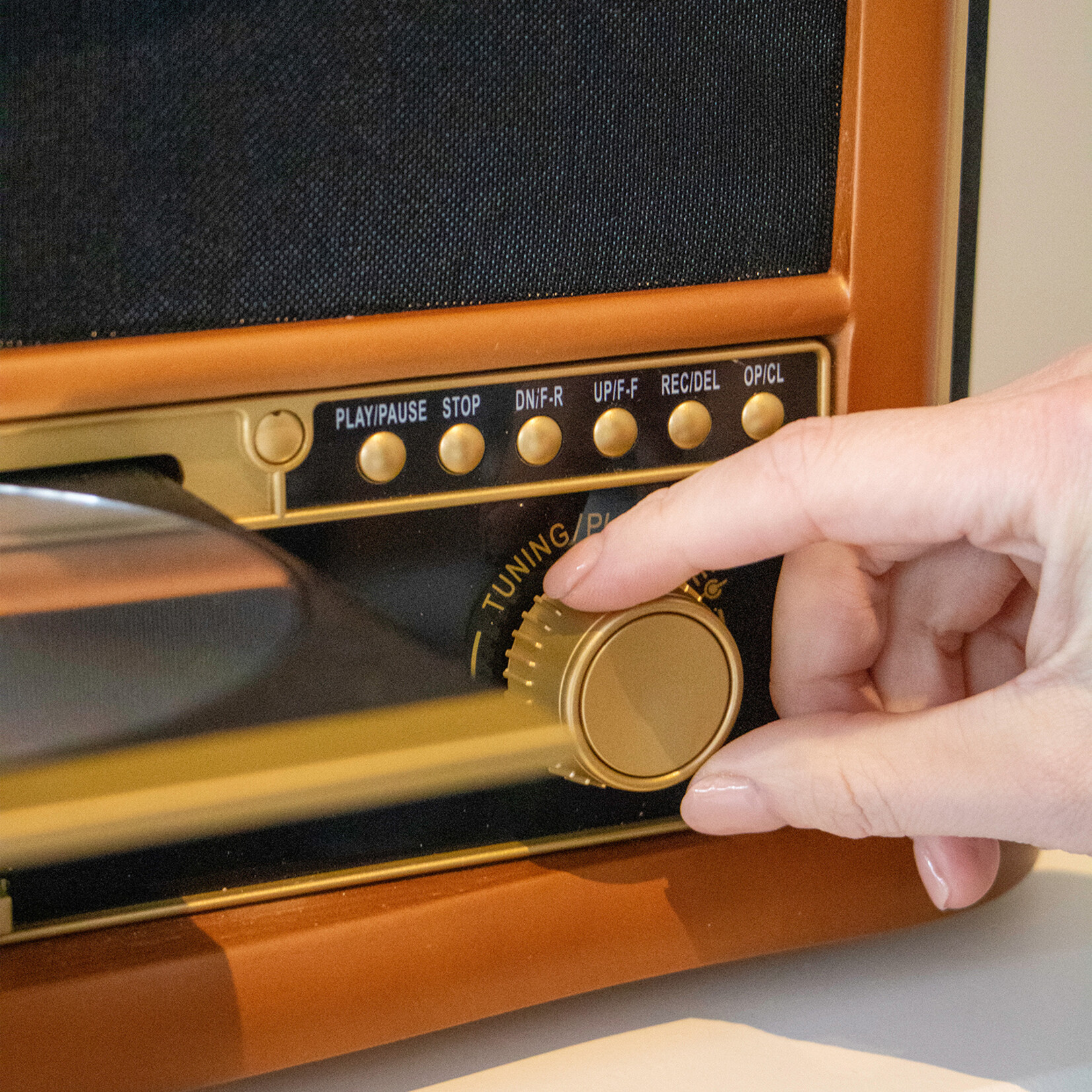 Lenco Lenco TCD-2571WD Alles-in-één Muzieksysteem - Classic Phono - Retro Design