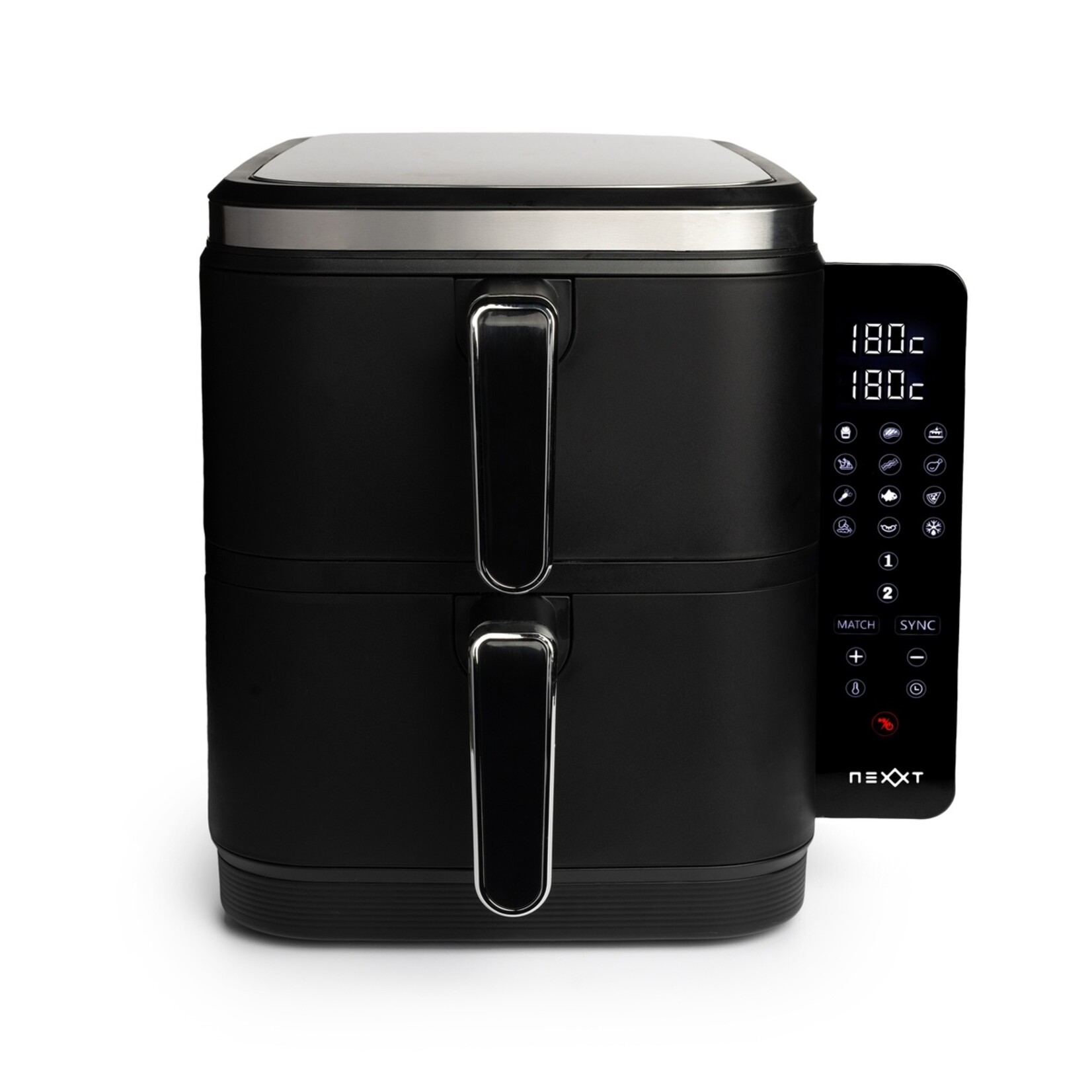 Nexxt Nexxt Double Stacked Airfryer met 12 Kookprogramma’s – 11 Liter