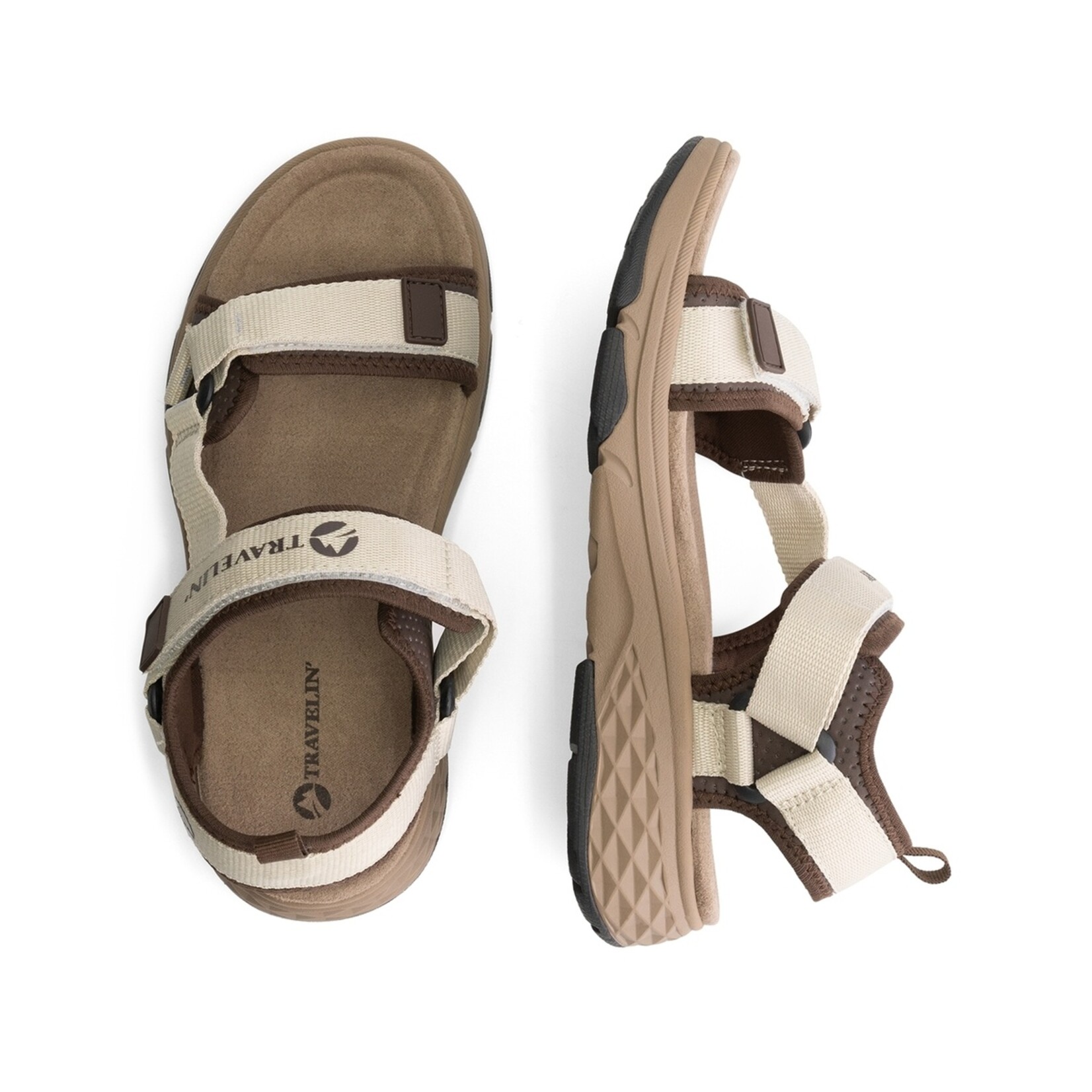 Travelin' Travelin’ Angvik Wandelsandalen Dames met Comfort en Grip