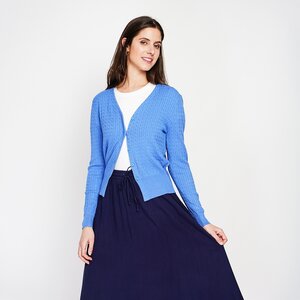 Le Jardin du Lin Le Jardin Du Lin Linnen Dames Vest met V-hals