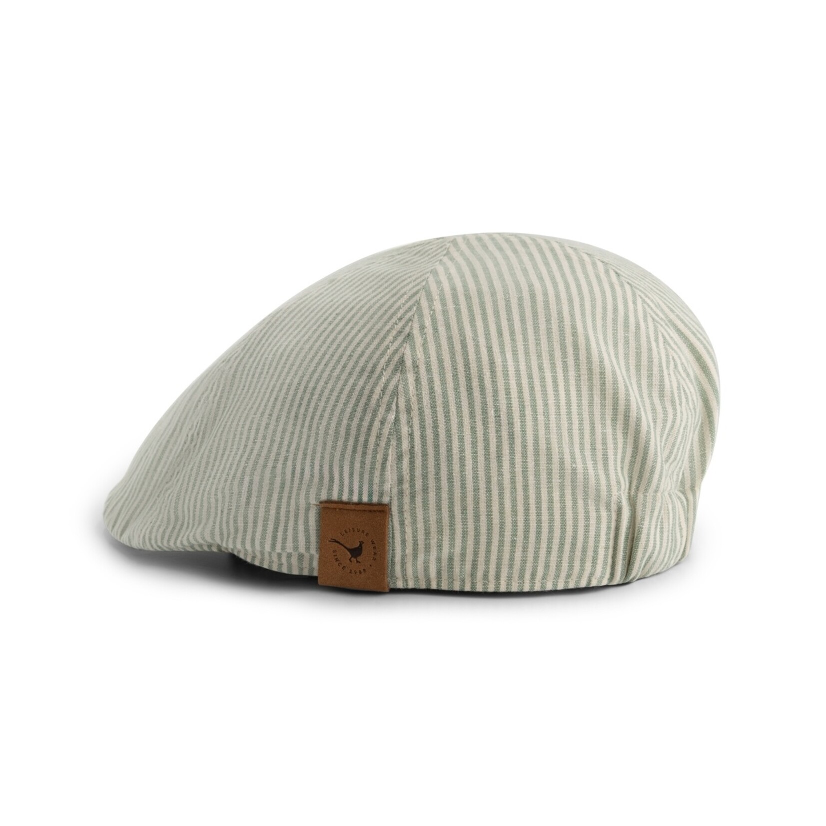 MGO Leisure Wear MGO Byron Herenpet - Katoenen Flatcap met Elastische Achterkant