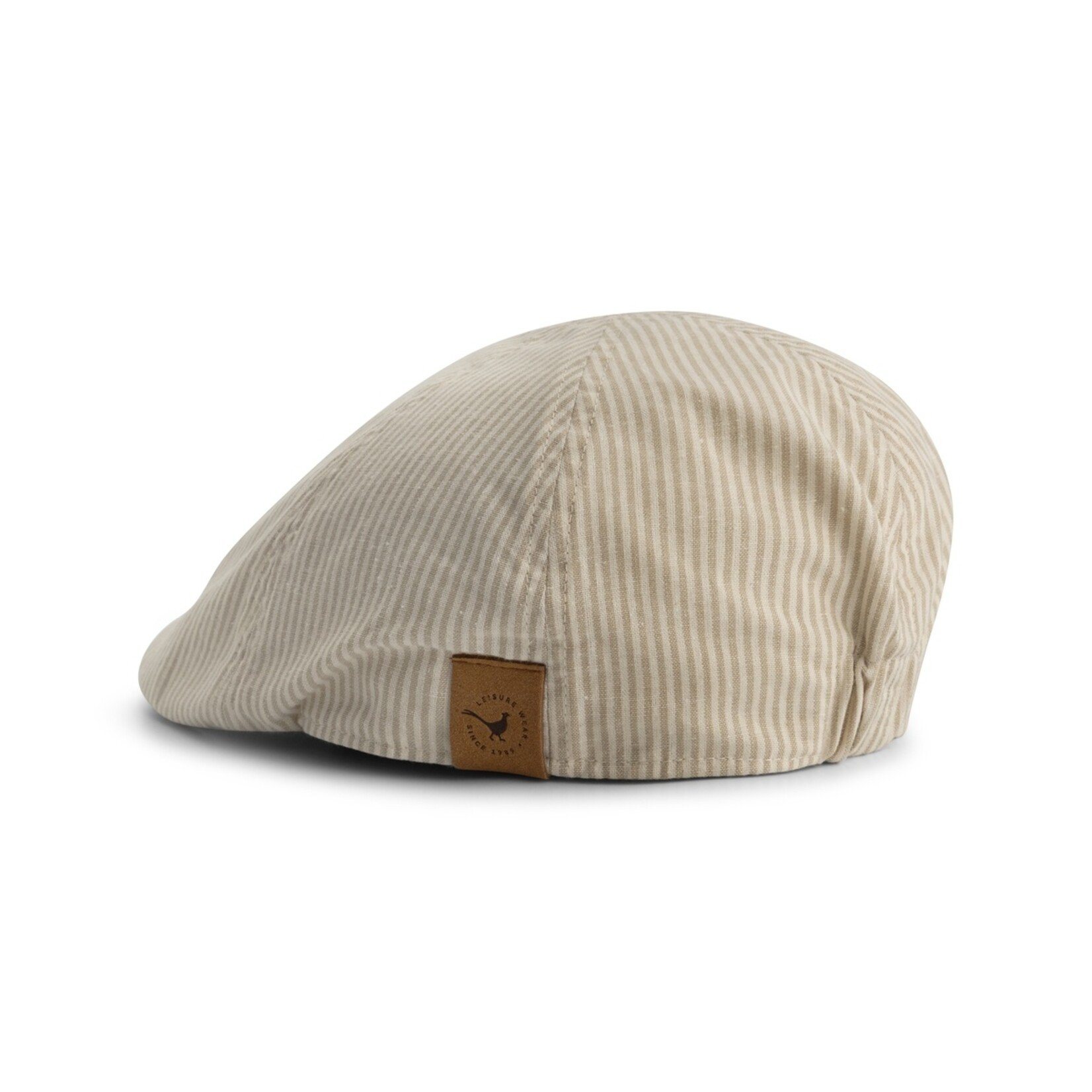 MGO Leisure Wear MGO Byron Herenpet - Katoenen Flatcap met Elastische Achterkant