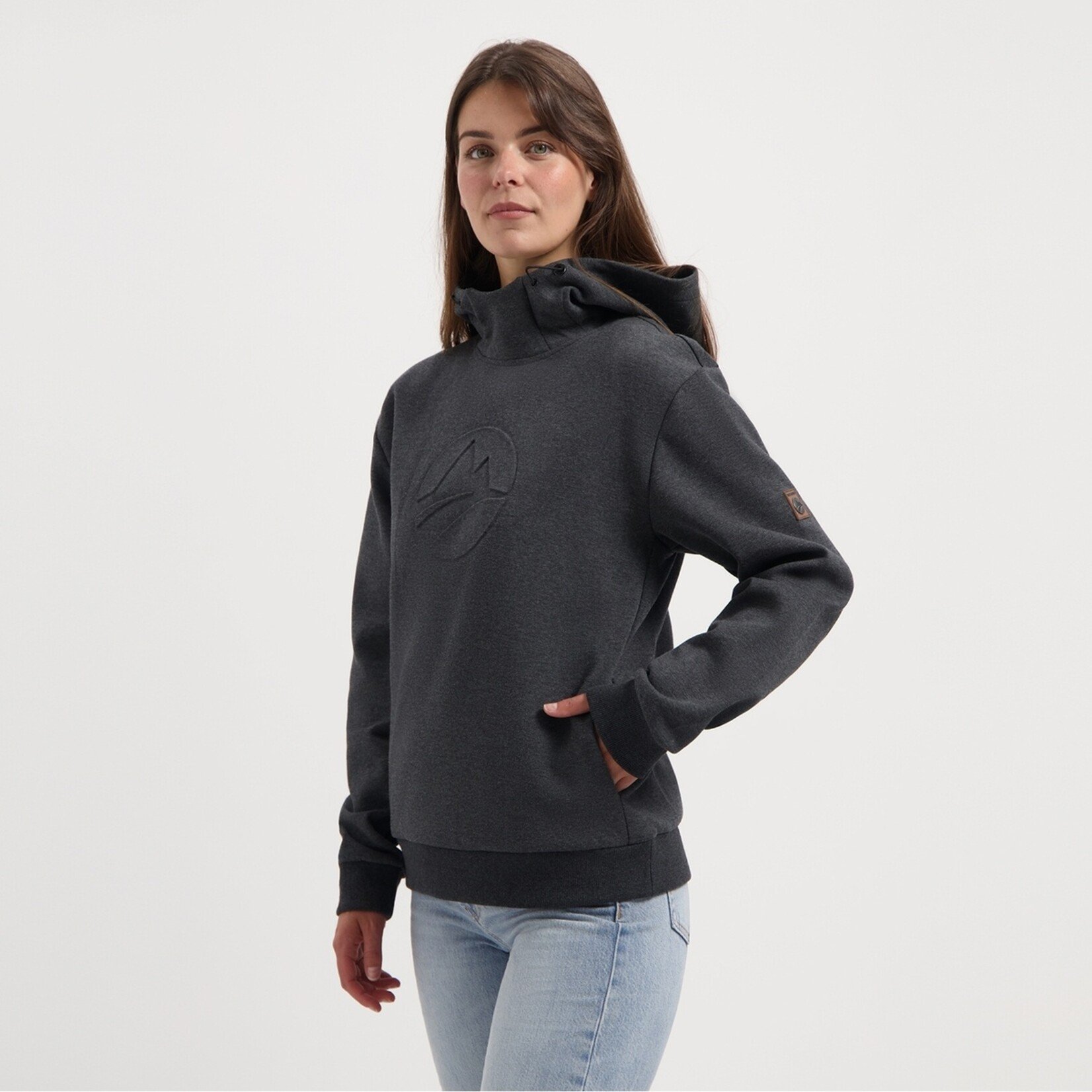 Travelin' Travelin’ Lona Dames Hoodie met Capuchon en Stretch