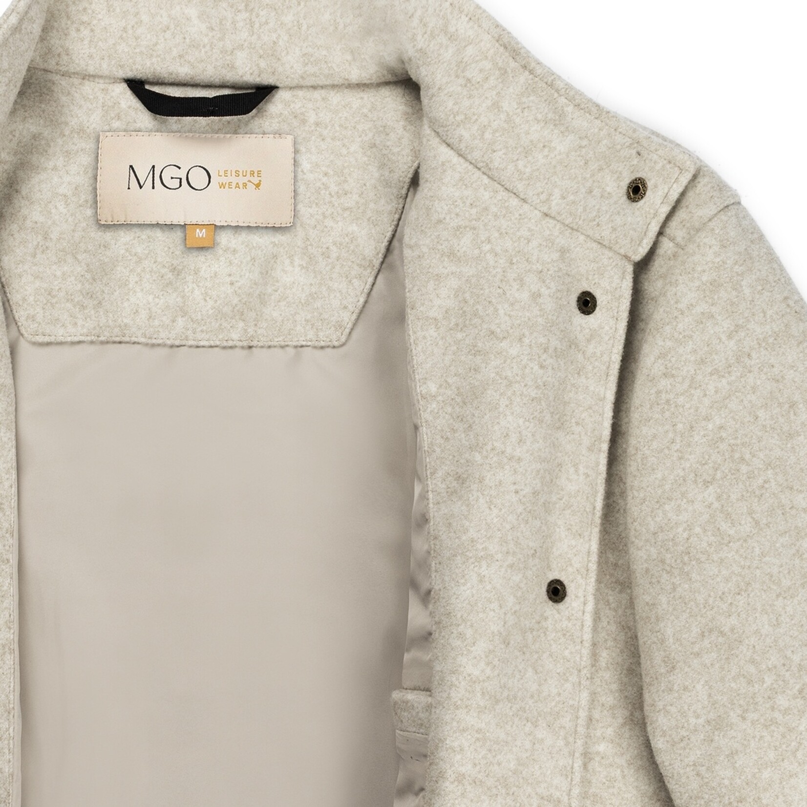 Travelin' MGO Caro Bomberjack voor Dames - Wollook Damesjack met Rits