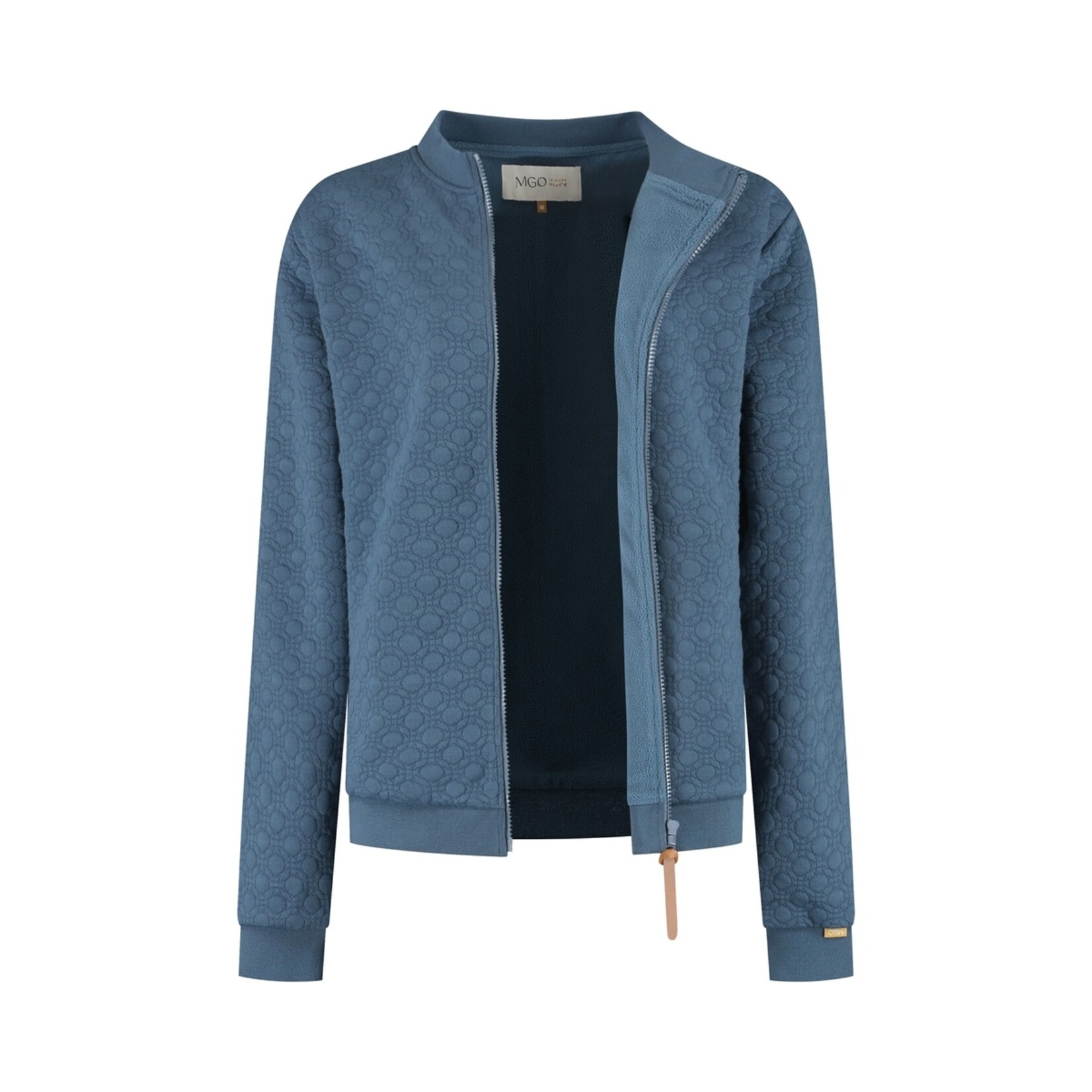 MGO Leisure Wear MGO Francis Cardigan voor Dames - Vest met 2-Laags Fleece