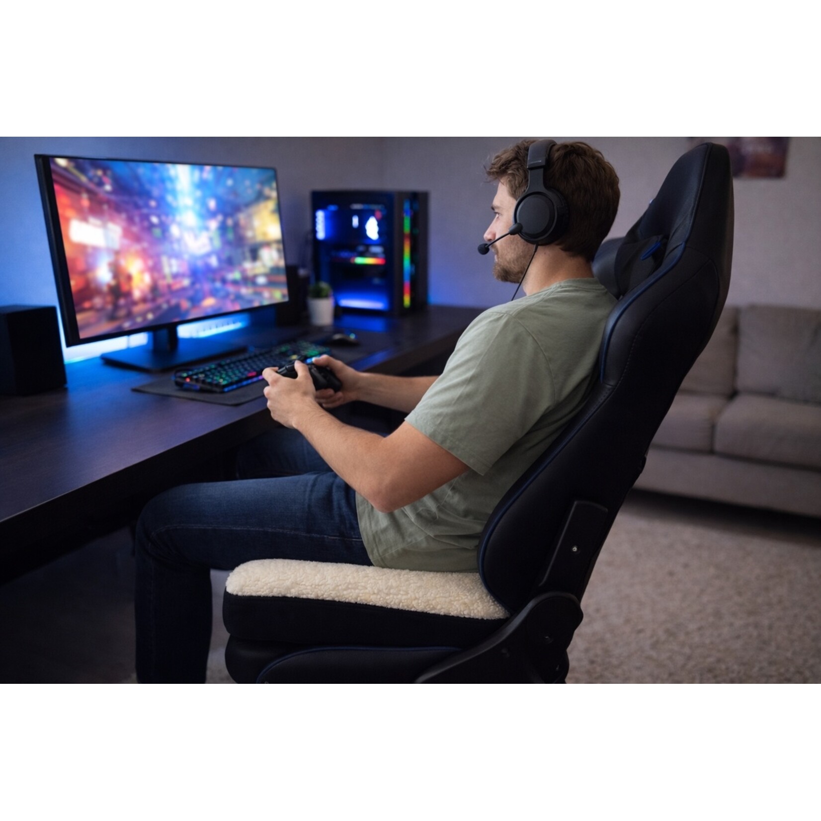 VEX Ergonomisch Zitkussen met Gel – Ondersteunt uw Houding