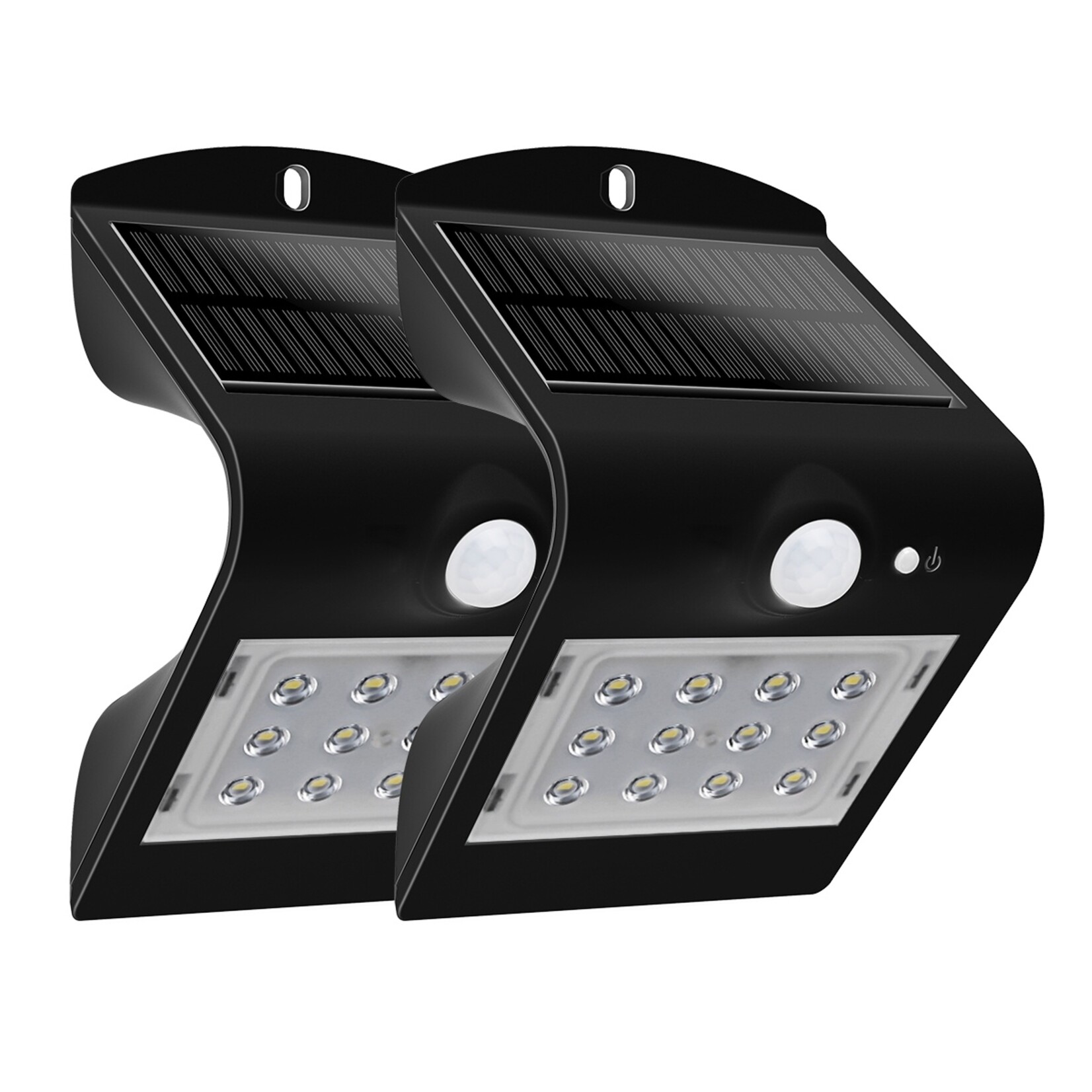 FlinQ Geisha Solar Buitenlamp - Wandlamp met Bewegingssensor