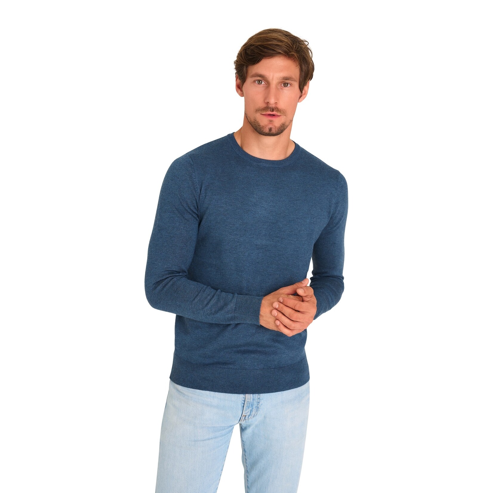 Mario Russo Mario Russo Pullover Round-neck Trui - Sweater met Ronde Hals