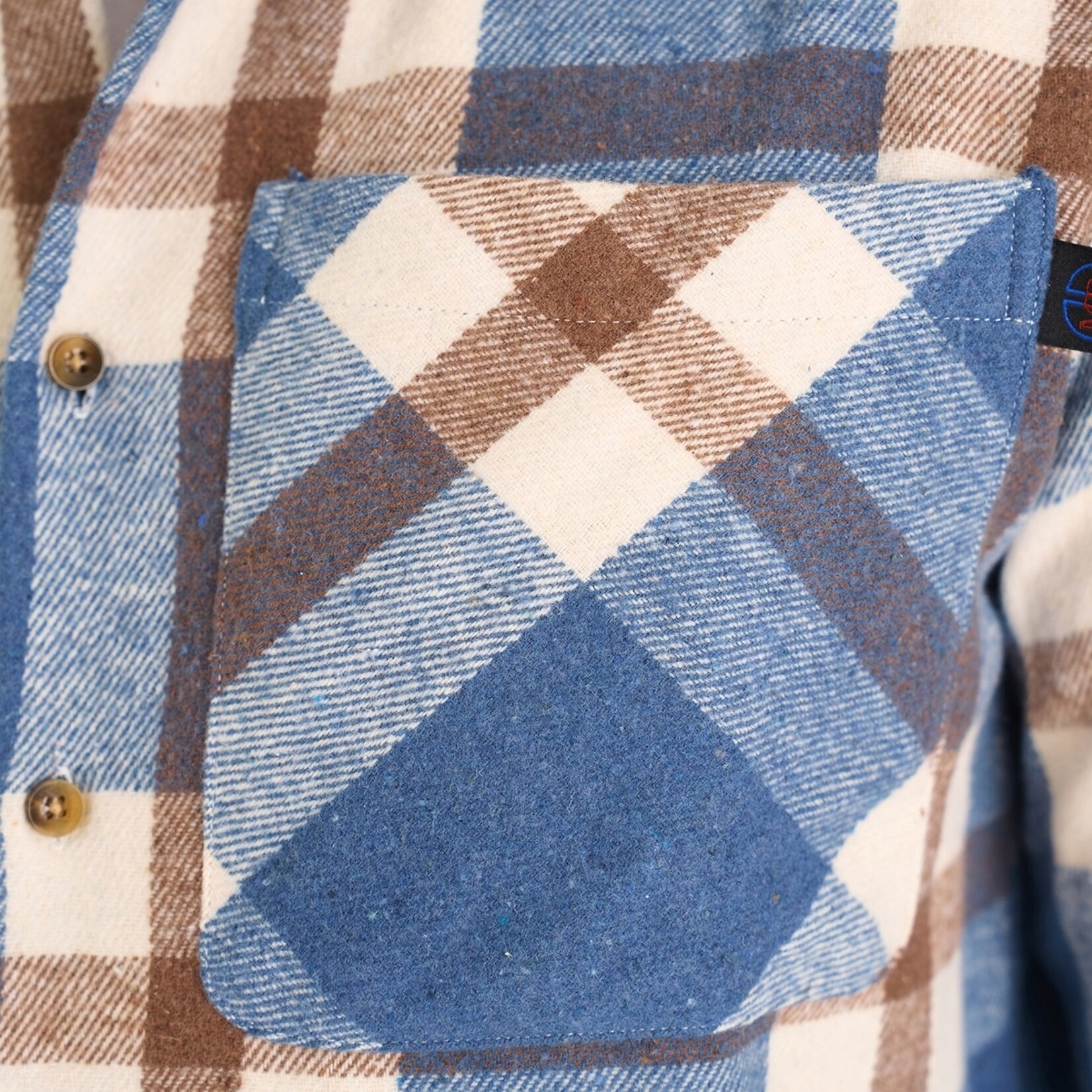 Mario Russo Mario Russo Overshirt voor Heren - Met Borstzak