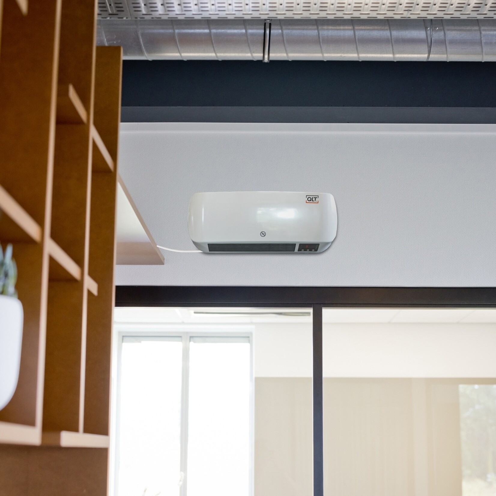 QLT QLT 2-in-1 Wandkachel - Elektrische en Keramische Verwarming