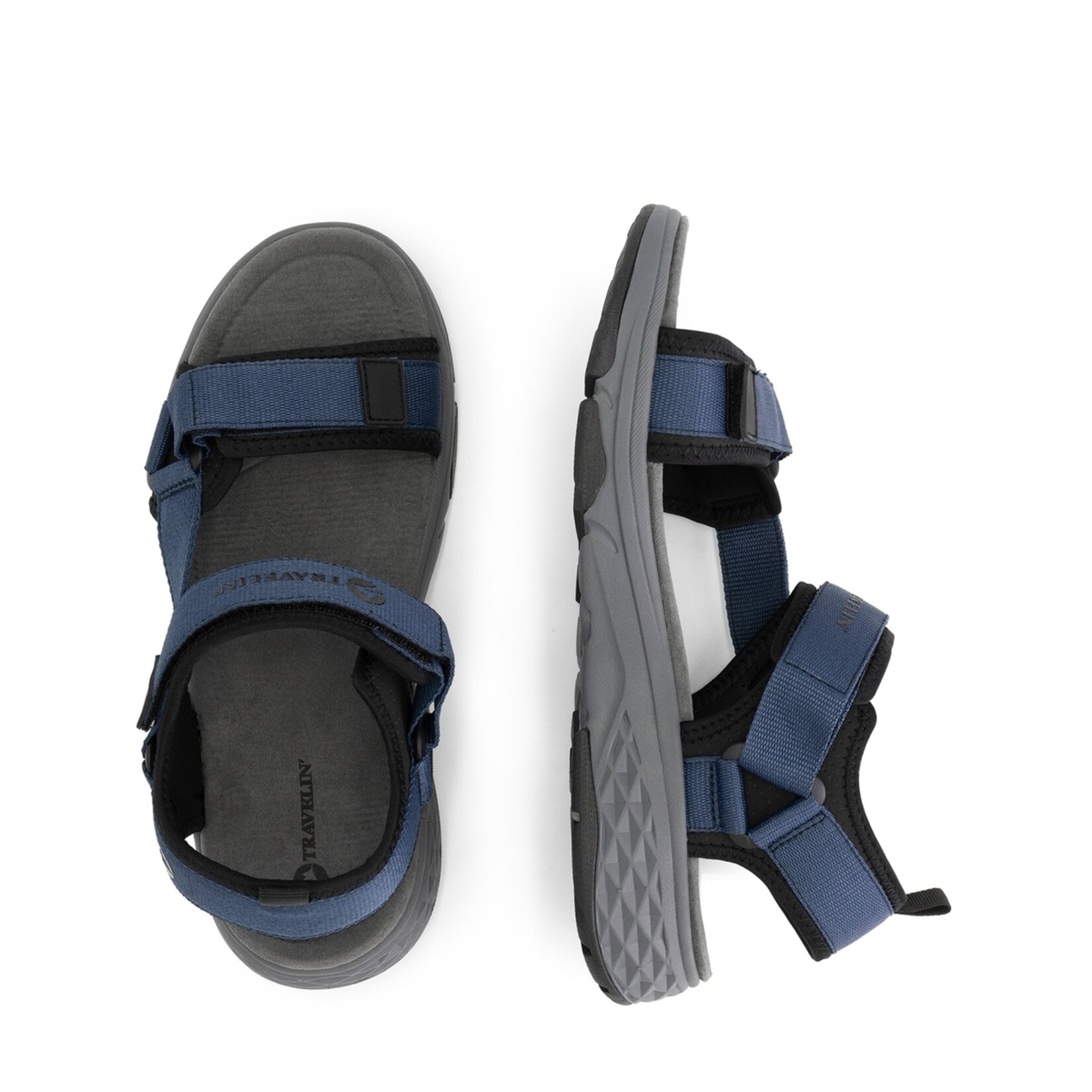 Travelin' Travelin’ Ranua Heren Wandelsandalen met Grip en Demping
