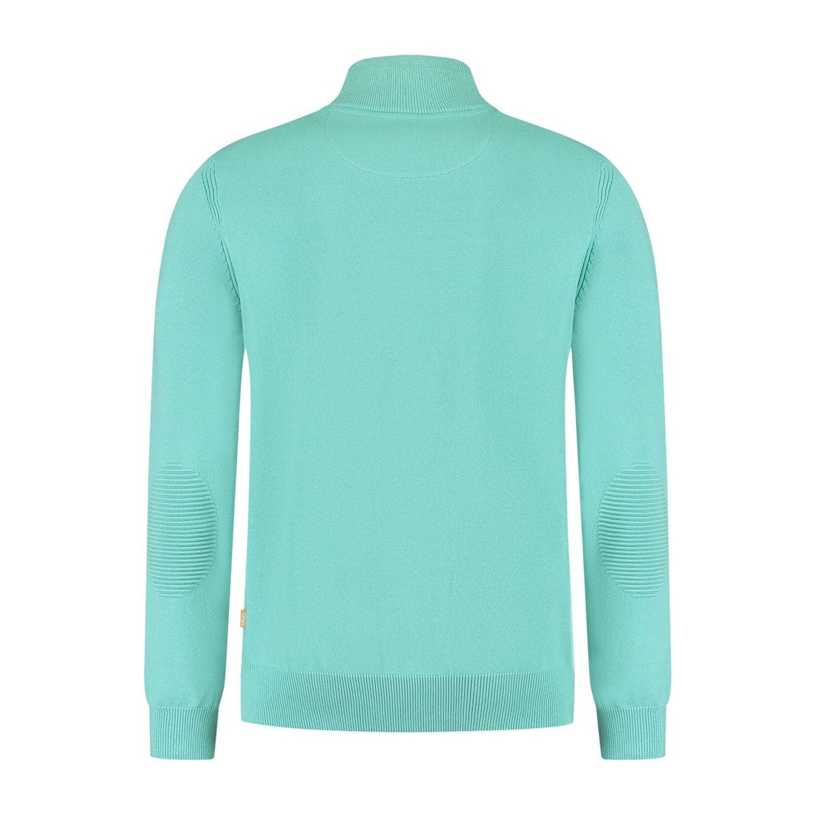 MGO Leisure Wear MGO Ethan Cardigan Vest voor Heren met Elleboogpatches