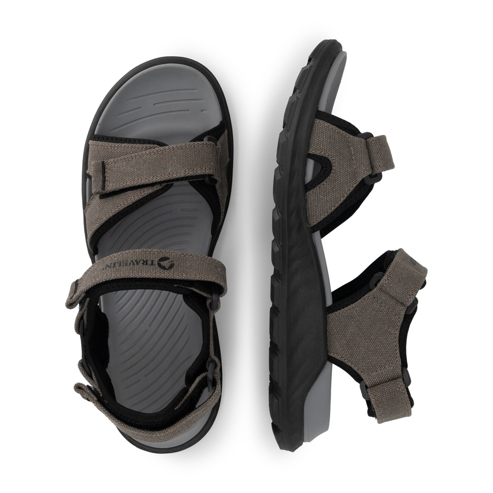 Travelin' Travelin’ Stugrud Heren Wandelsandalen van Canvas