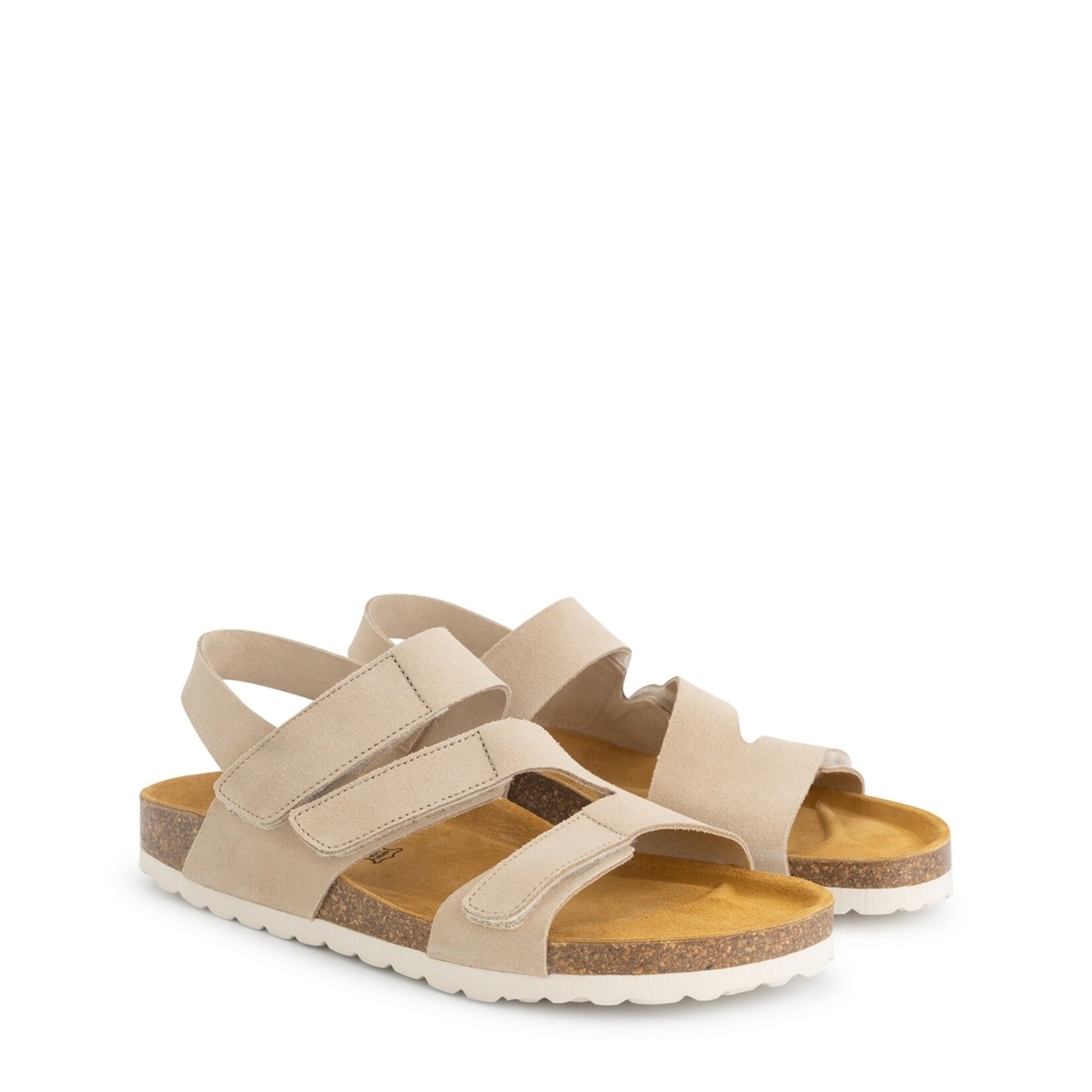 Travelin' Travelin’ Harvik Dames Sandalen van Suède met Memory Foam