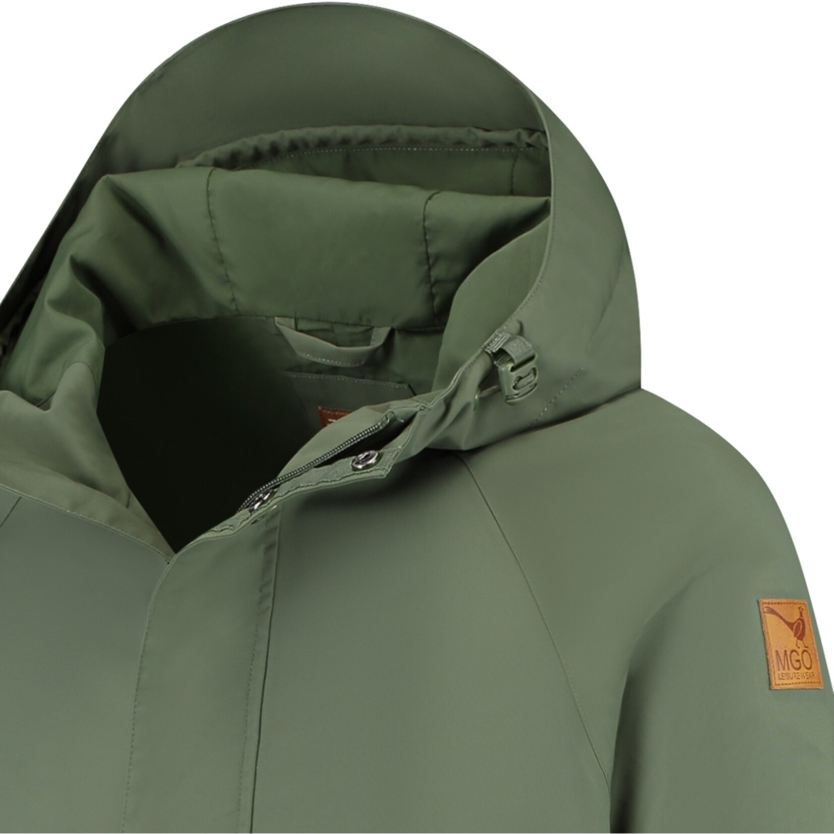 MGO Leisure Wear MGO Sid Tussenjas voor Heren - Hardshell Regenjas - Winddicht
