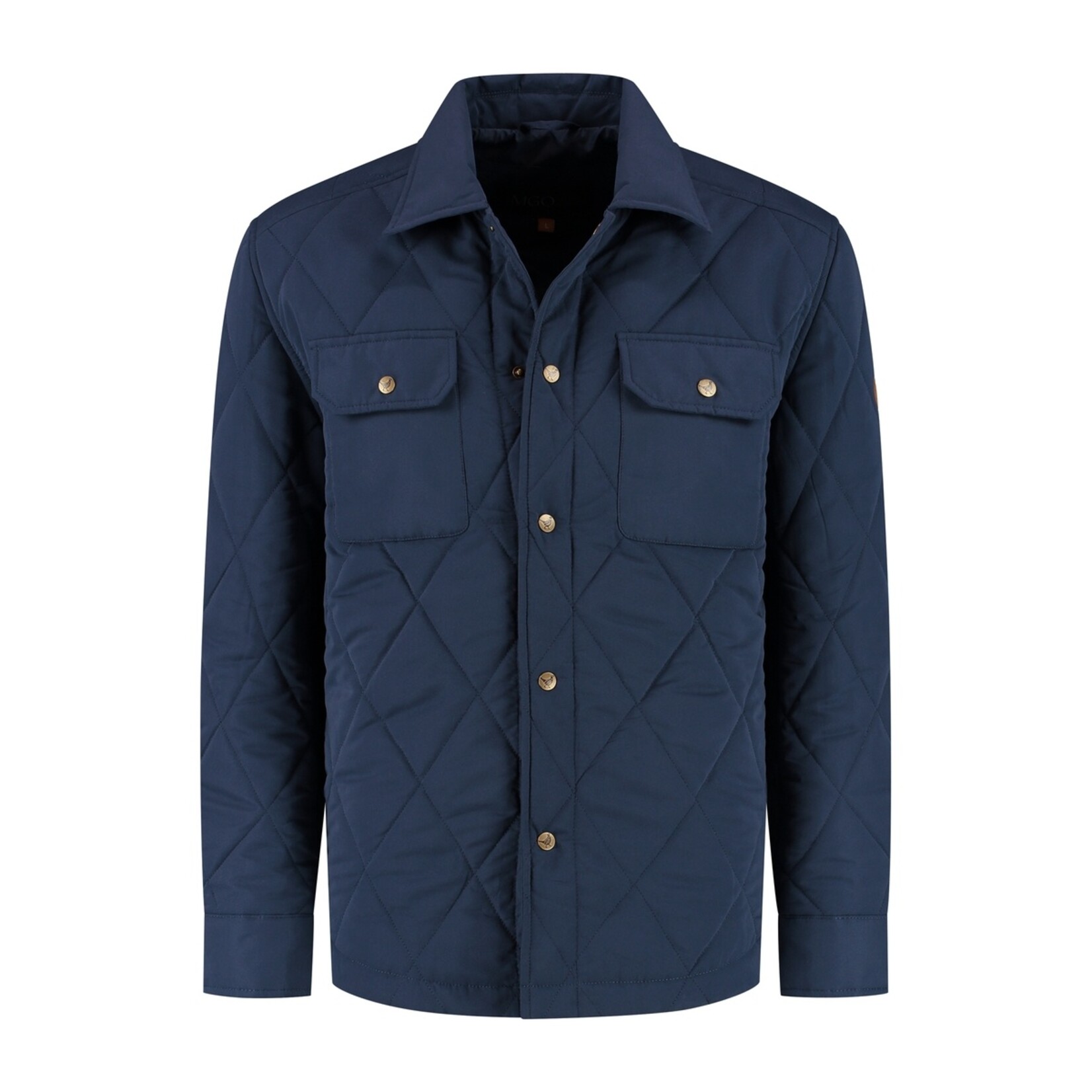 MGO Leisure Wear MGO Harvey Quilted Jack voor Heren - Licht Gevoerde Tussenjas