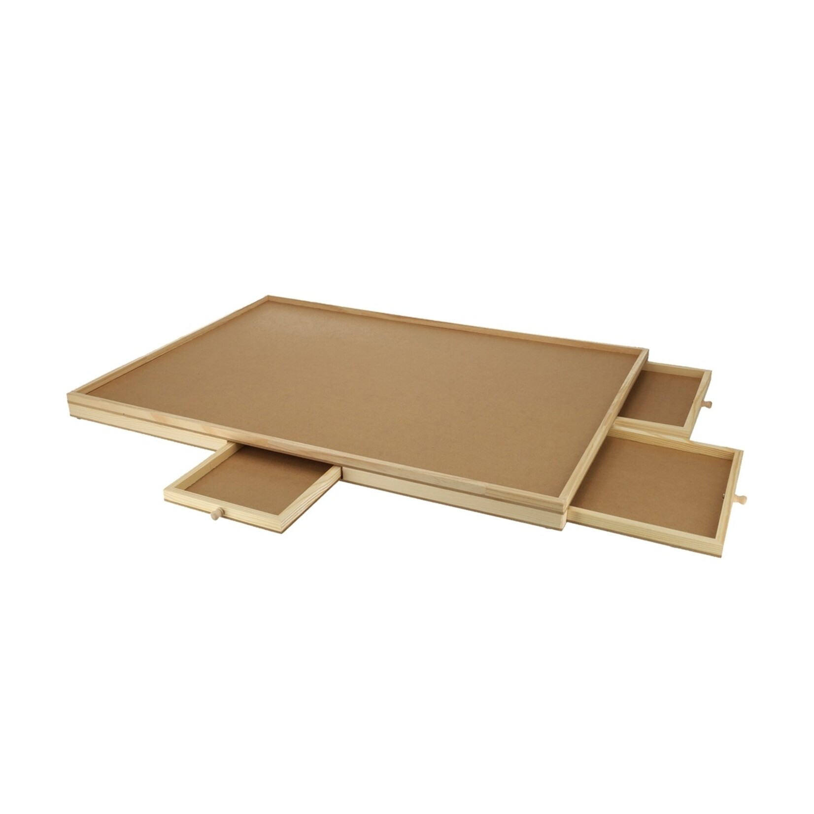 BREND BREND BR-2217 Puzzelplaat voor 1500 Stukjes – Puzzelplank met 6 Lades