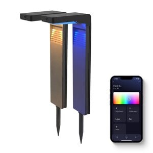 FlinQ FlinQ Smart Outdoor Gaia 2 Draadloze Buitenlampen op Zonne-energie met App