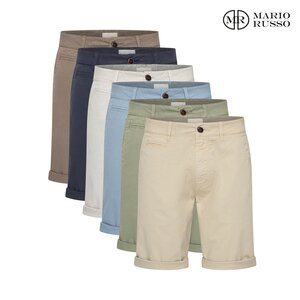 Mario Russo Mario Russo Chino Shorts voor Heren - Korte Broeken