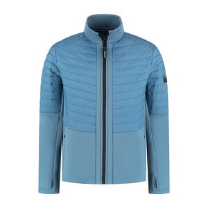 Travelin' Travelin' Lucio Gewatteerd Vest voor Heren met Rekbare Mouwen - Ademend
