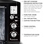 TurboTronic DEV45 Digitale Elektrische Oven - 45 Liter - Zwart