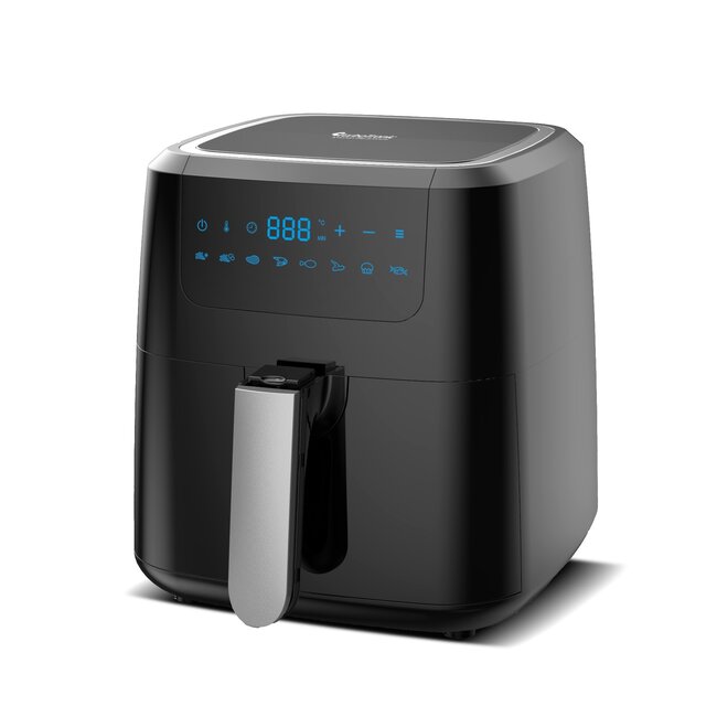 TurboTronic AF4 Digitale XL Airfryer met Receptenboek – 5 Liter