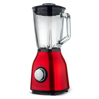 TurboTronic TurboTronic BG6 Blender met Glazen Kan & RVS Messen - 1.5L