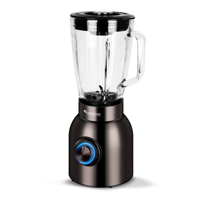 TurboTronic BG8 Blender met Glazen Kan & Fruitfilter - 1.5 liter