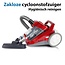 TurboTronic CV04 Stofzuiger zonder Zak met 5 Meter Snoer - 4 Liter