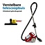 TurboTronic CV05 Stofzuiger zonder Zak met 6 Meter Snoer - 3,5 Liter