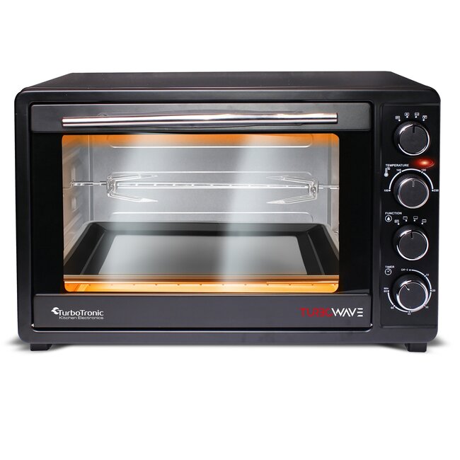 TurboTronic EV45 RVS Oven 45 Liter - 2000W