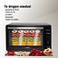 TurboTronic FD30D Digitale Voedseldroger met Recepten - Droogoven - 30 Liter