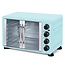 TurboTronic FEO55 Vrijstaande Oven met Franse Deuren – 55 Liter - Turquoise