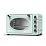 TurboTronic EV45R Retro Vrijstaande Oven - 45 Liter - Turquoise