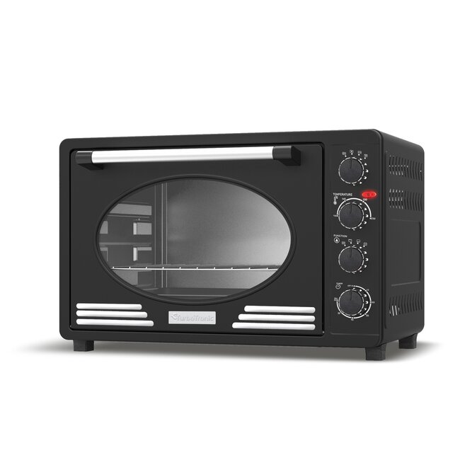 TurboTronic EV45R Retro Vrijstaande Oven - 45 Liter - Turquoise