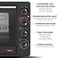 TurboTronic EV60 Elektrische Oven - 60 Liter