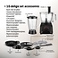 TurboTronic FP900 Foodprocessor met 10-delige Accessoireset - 3 Liter